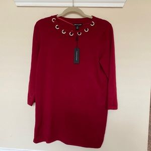 NEW WITH TAGS Cable & Gauge blouse